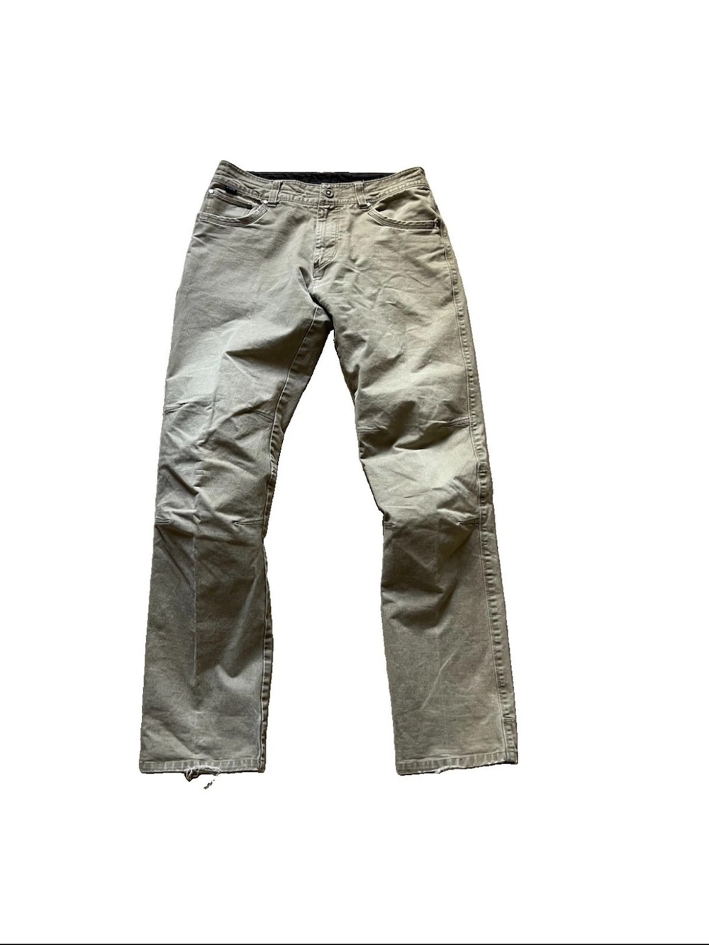 Kuhl Men's Tan Vintage Patina Dye Ryder Pants Size 32 W 36 L